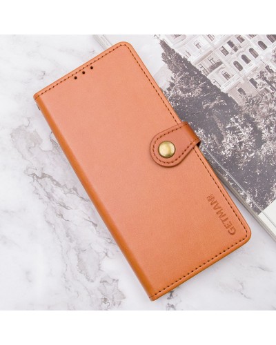 Купити Шкіряний чохол-книжка GETMAN Gallant (PU) для Xiaomi Redmi Note 14 4G (Europe version)