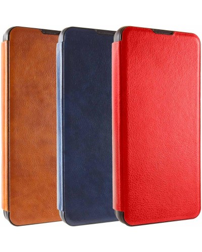 Купить Кожаный чехол-книжка Belora для Xiaomi Redmi Note 14 4G (Europe version)
