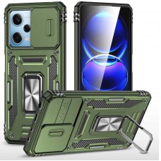 Ударостійкий чохол Camshield Army Ring для Xiaomi Redmi 12 / Poco M6 Pro 5G