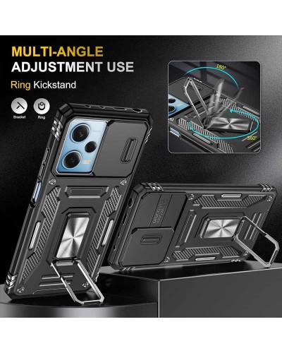 Купити Ударостійкий чохол Camshield Army Ring для Xiaomi Redmi 12 / Poco M6 Pro 5G