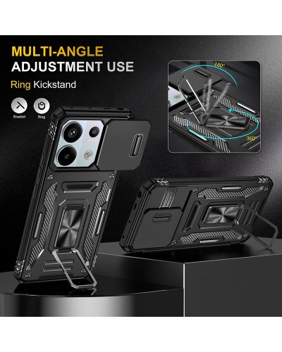 Купити Ударостійкий чохол Camshield Army Ring для Xiaomi Poco X6 Pro