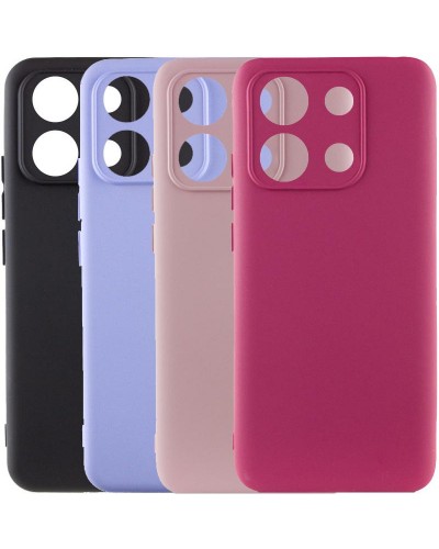 Купить Чехол TPU GETMAN Liquid Silk Full Camera для Xiaomi Redmi Note 13 4G