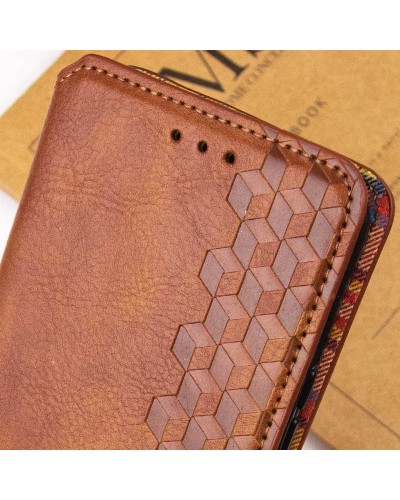 Купити Шкіряний чохол-книжка GETMAN Cubic (PU) для Xiaomi Redmi Note 14 5G
