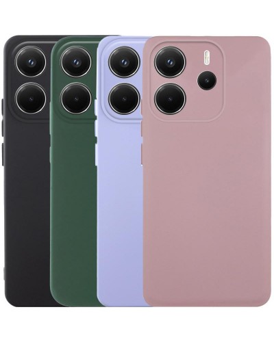 Купить Чехол Silicone Cover Lakshmi Full Camera (AAA) для Xiaomi Redmi Note 14 4G (Europe version)
