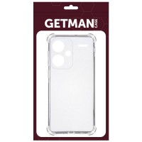 TPU чохол GETMAN Ease logo посилені кути Full Camera для Xiaomi Redmi Note 13 Pro+