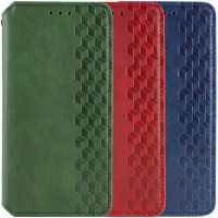 Шкіряний чохол-книжка GETMAN Cubic (PU) для Xiaomi Redmi Note 14 4G (Int. version)
