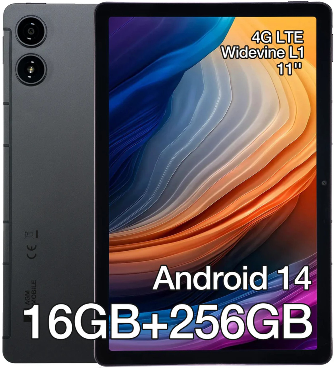 Купити Планшет AGM PAD P2 8/256GB Global LTE Black