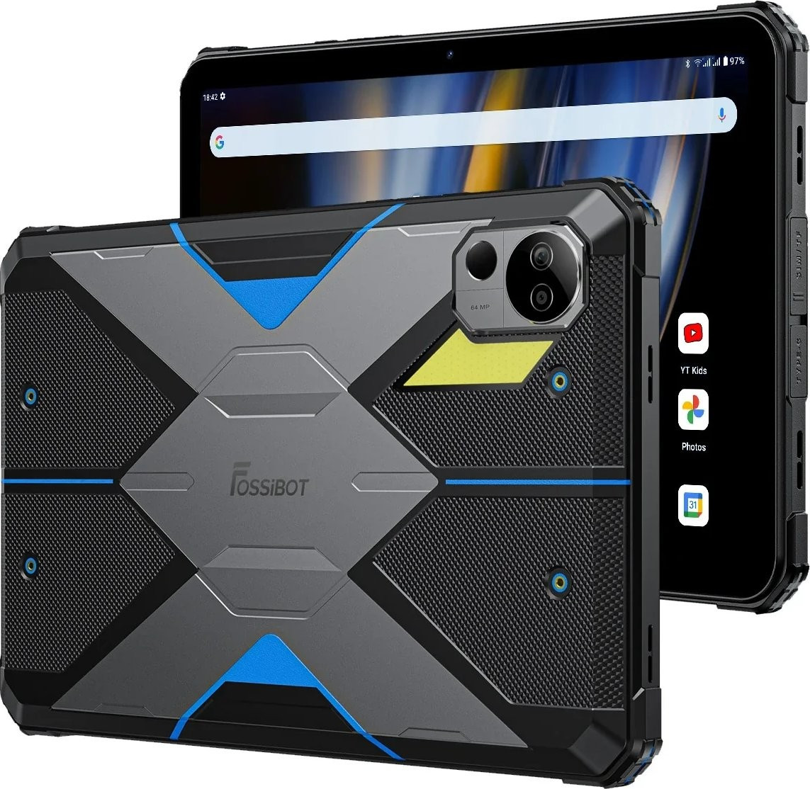 Купити Планшет Fossibot DT2 12/256GB Blue