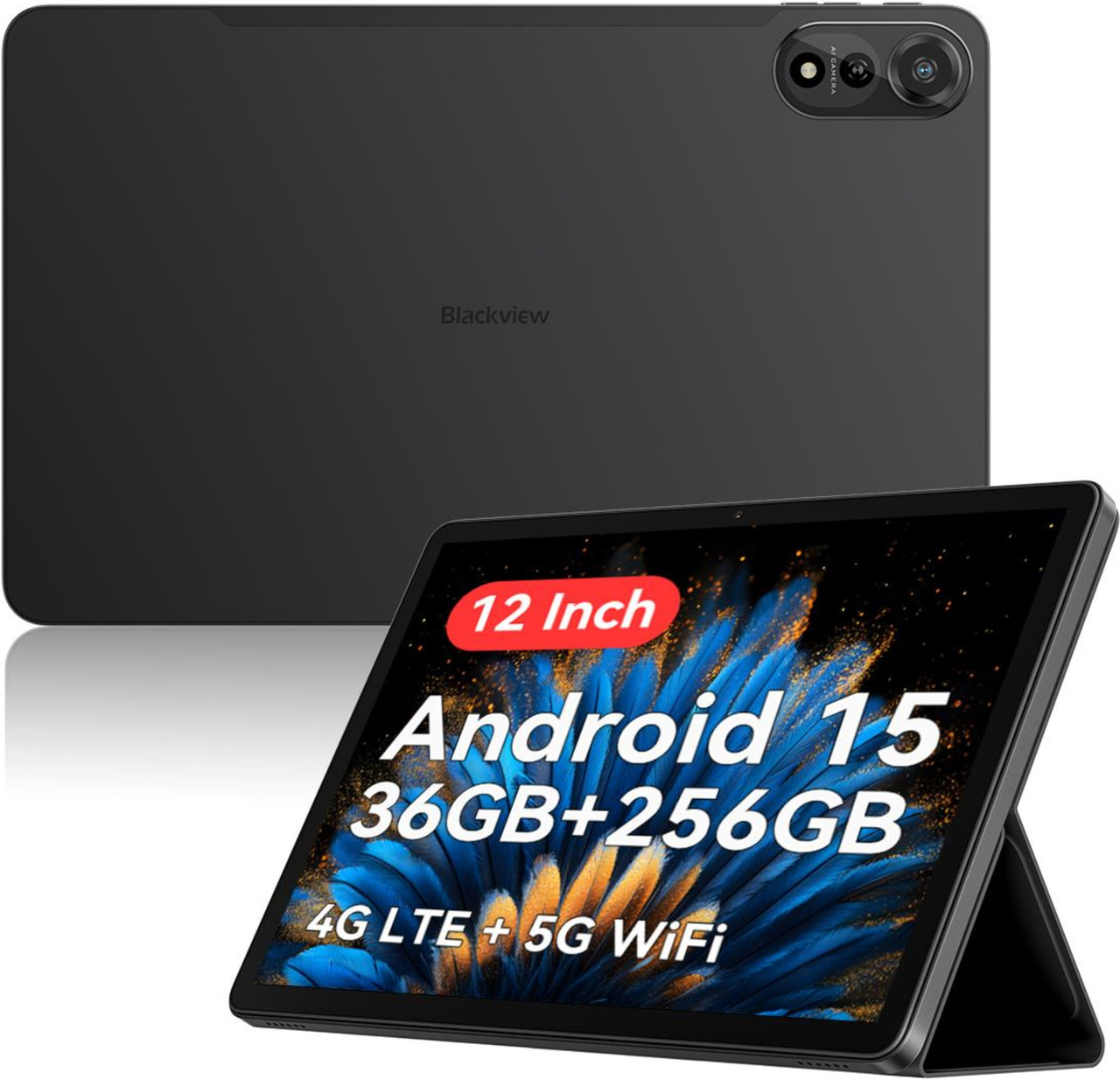 Купити Планшет Blackview MEGA 2 6/256GB LTE Black (Чохол, Клавіатура, Мишка, Стілус, Навушники, Скло)