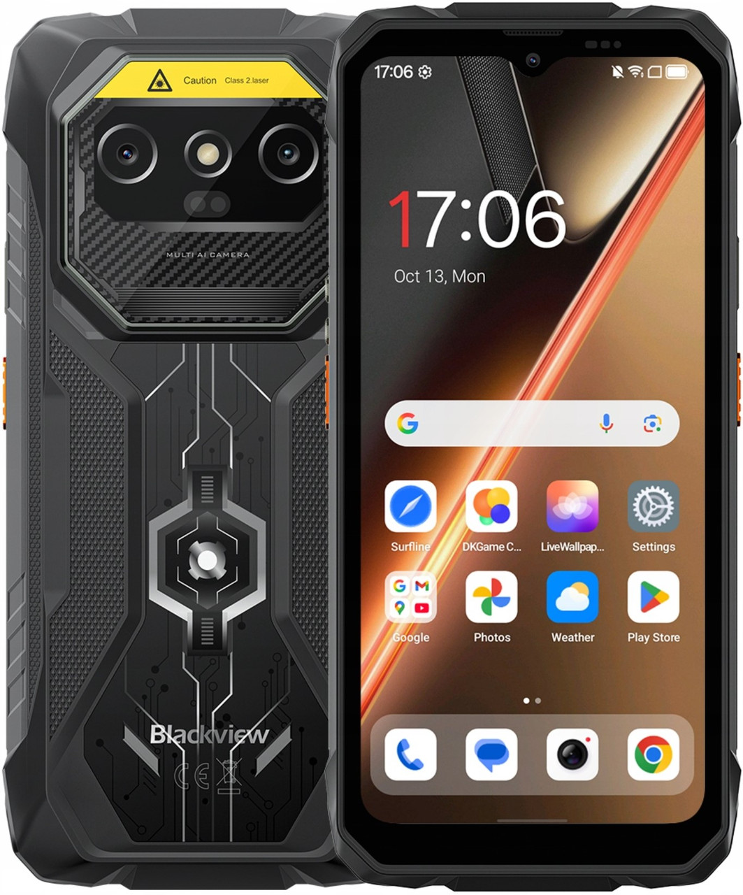 Blackview ROCK 1 PRO 8/256GB Black Night Vision + 2D-сканер Гарантія 1 Рік