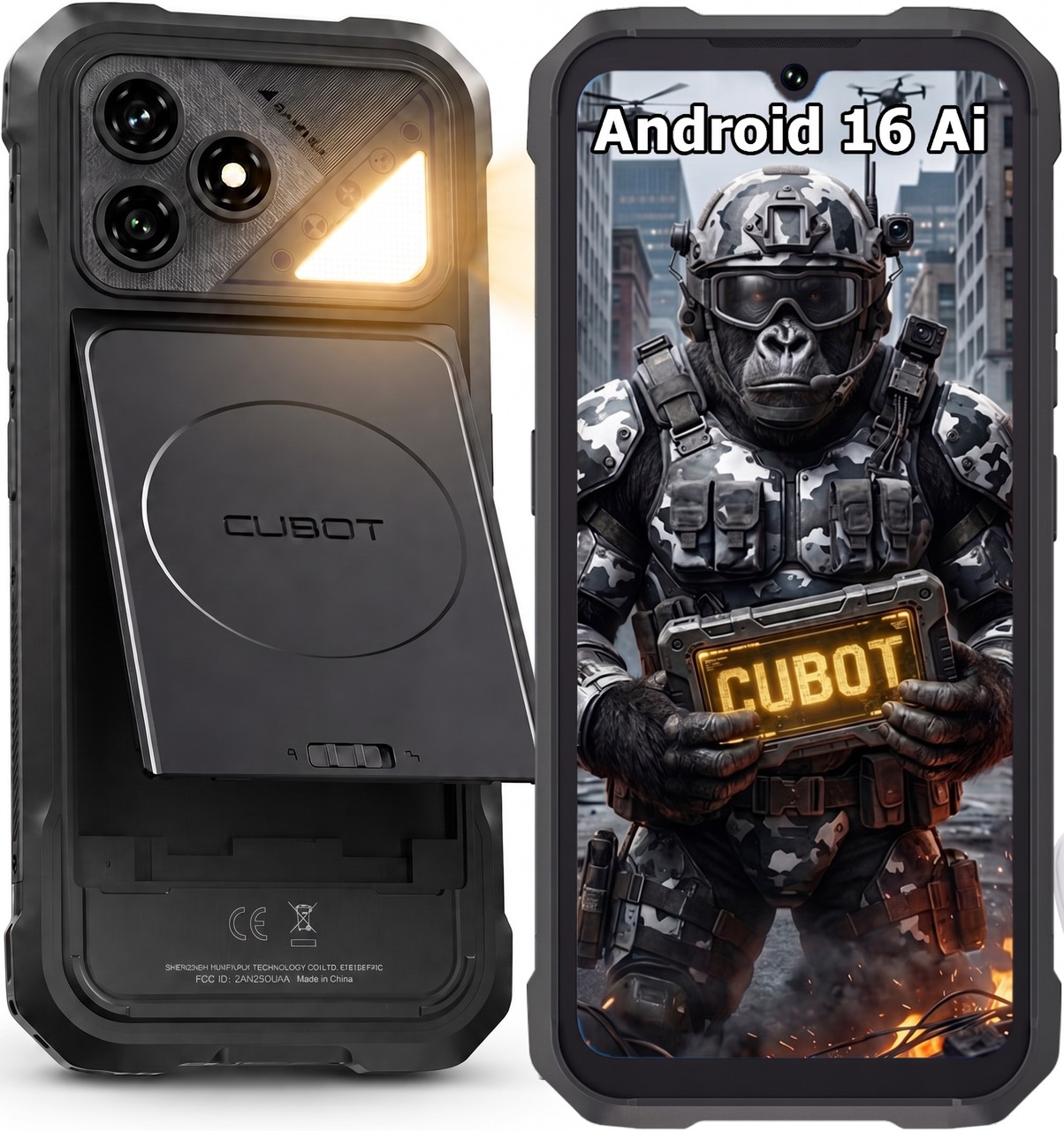 Купити Cubot KingKong Dura 8/128GB Black Гарантія 1 Рік
