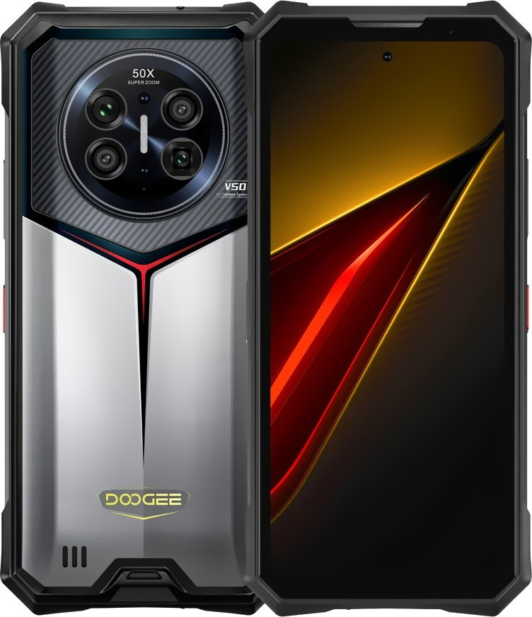 DOOGEE V50 5G 12/512GB Night Vision Arctic Silver Гарантія 1 Рік