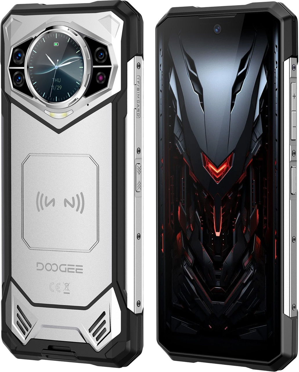 Купити DOOGEE S200E 5G 8/256GB Silver Гарантія 1 Рік