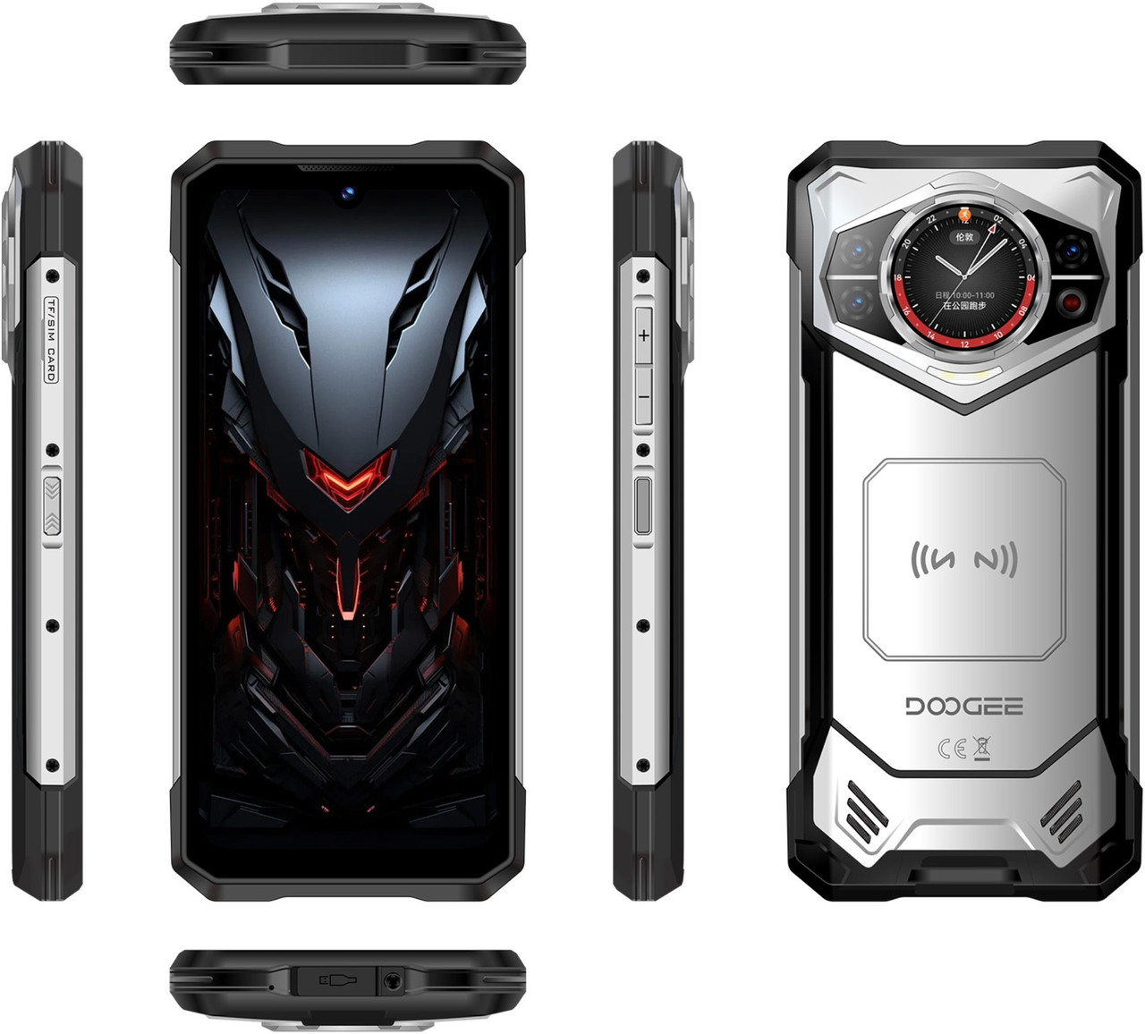 Купити DOOGEE S200E 5G 8/256GB Silver Гарантія 1 Рік