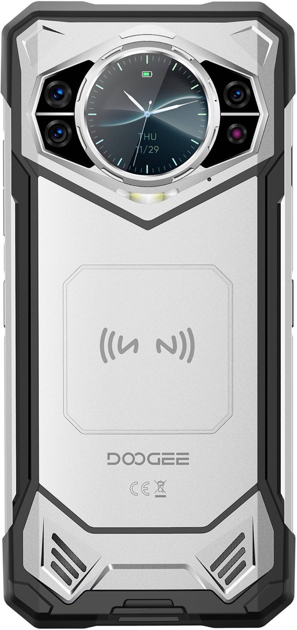 Купити DOOGEE S200 VIP Edition 5G 12/256GB Silver Навушники Гарантія 1 Рік