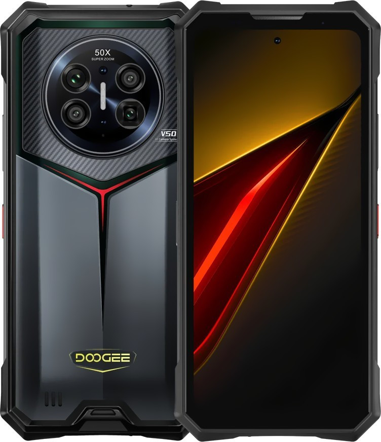 DOOGEE V50 5G 12/512GB Night Vision Midnight Black Гарантія 1 Рік