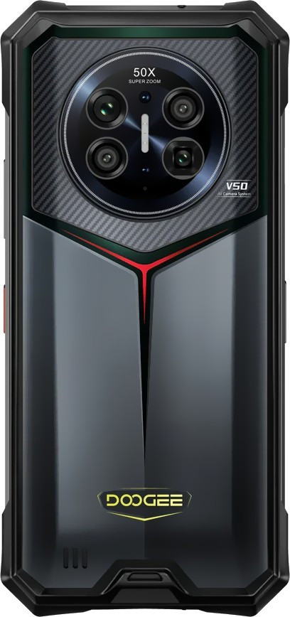 Купити DOOGEE V50 5G 12/512GB Night Vision Midnight Black Гарантія 1 Рік