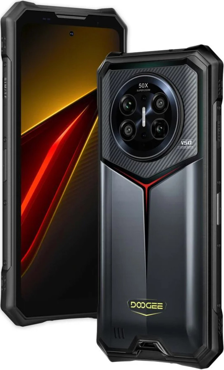 Купити DOOGEE V50 5G 12/512GB Night Vision Midnight Black Гарантія 1 Рік