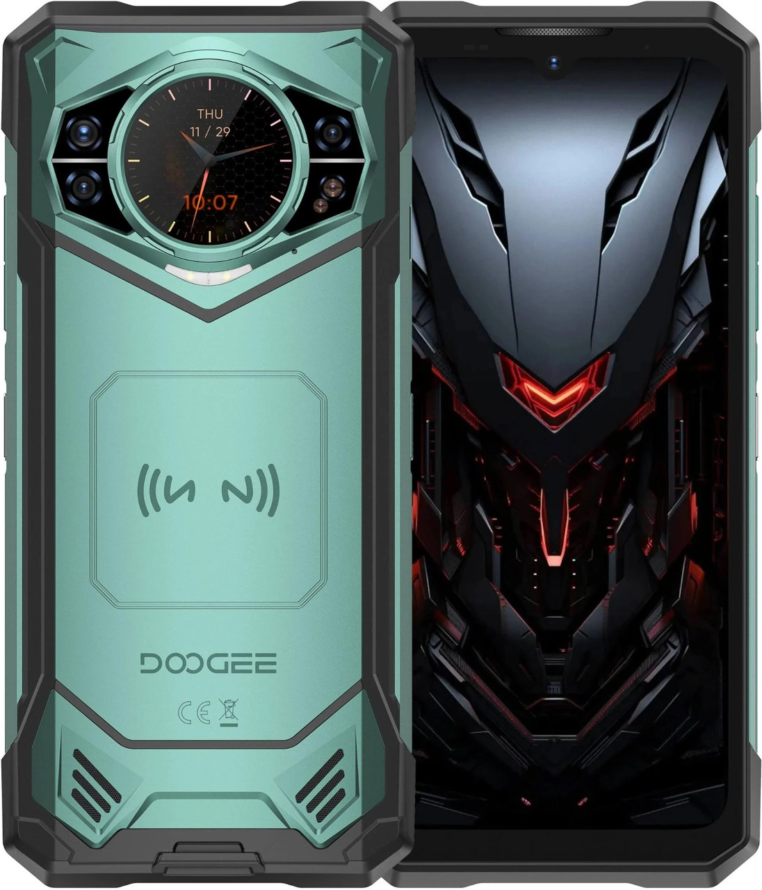 Купити DOOGEE S200X VIP Edition 5G 12/512GB Green Ranger Навушники Гарантія 1 Рік