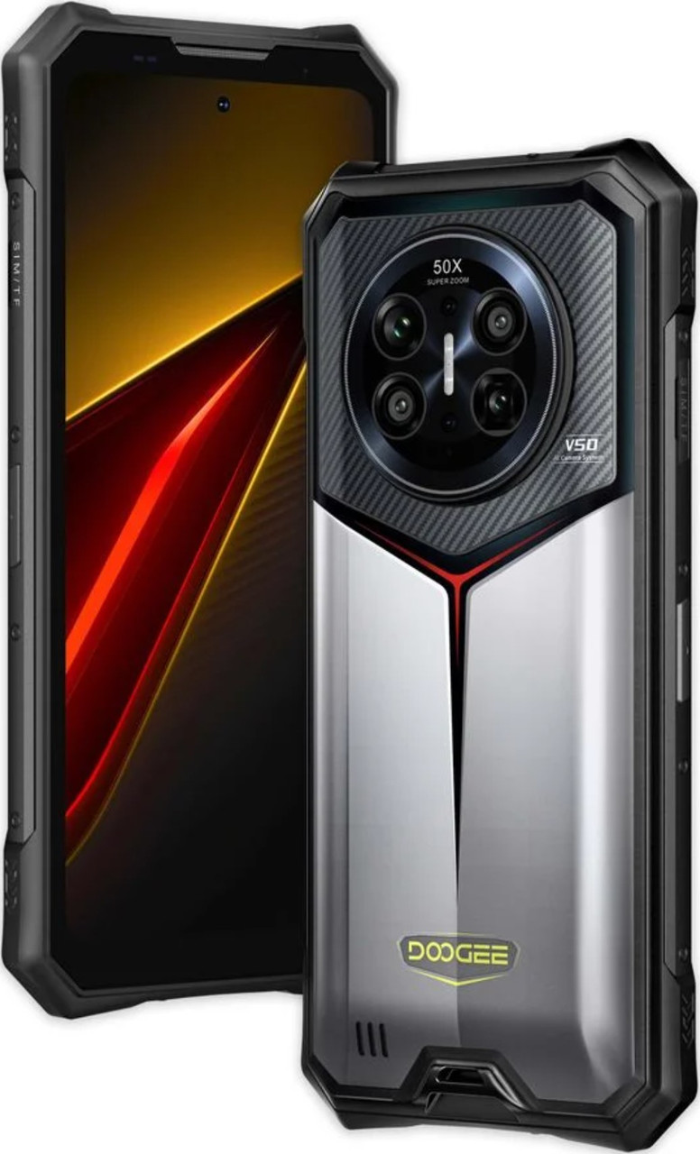 Купити DOOGEE V50 5G 12/512GB Night Vision Arctic Silver Гарантія 1 Рік