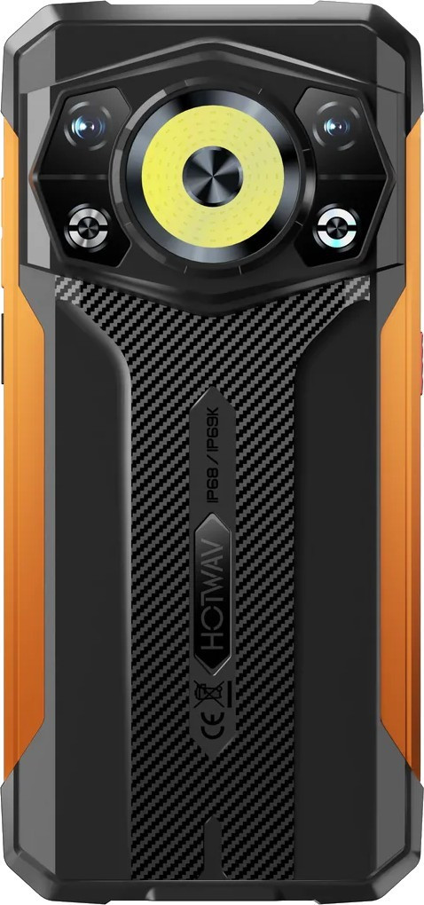 Купити HOTWAV Cyber 17 6/128GB Black-Orange Гарантія 1 Рік