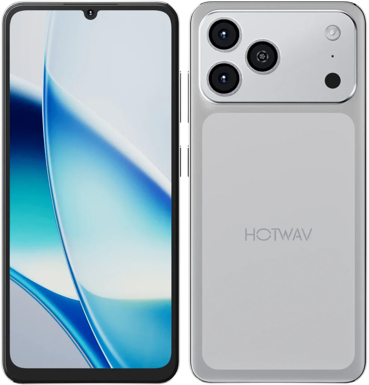 HOTWAV A17 Pro Max 4/256GB Silver Гарантія 1 рік