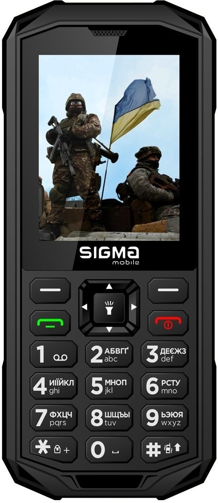 Купити Sigma mobile X-treme PA68 Black Гарантія 1 рік