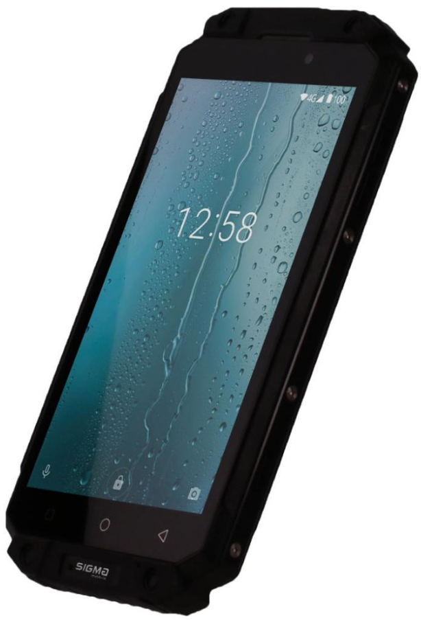 Купити Sigma mobile X-treme PQ39 6/128Gb Ultra Black Гарантія 1 Рік