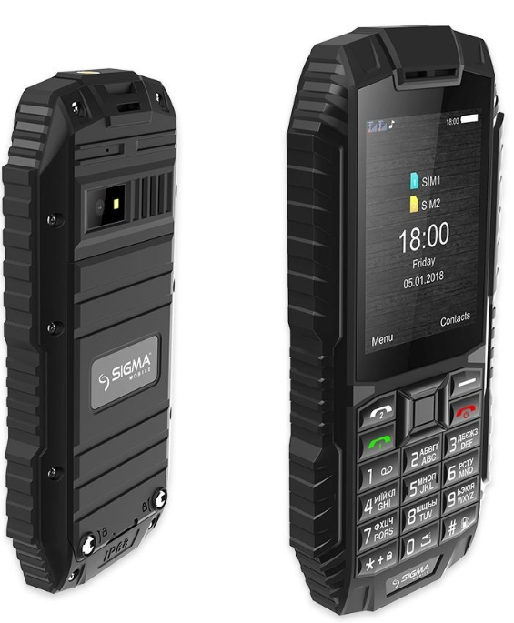 Купити Sigma mobile X-treme DT68 Black