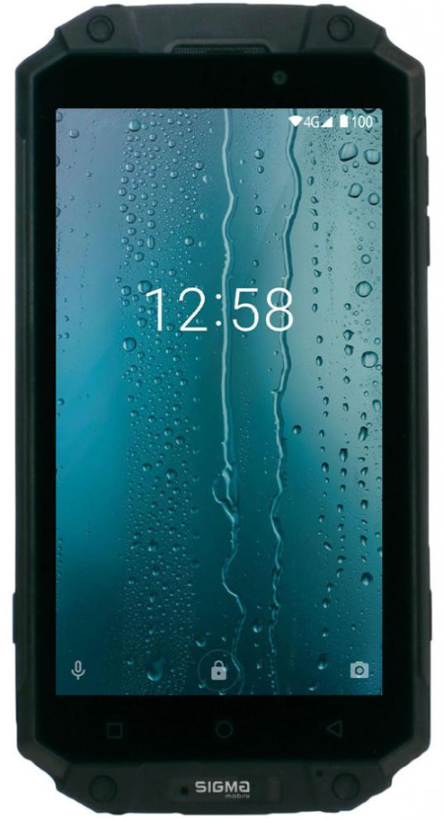Купити Sigma mobile X-treme PQ39 6/128Gb Ultra Black Гарантія 1 Рік