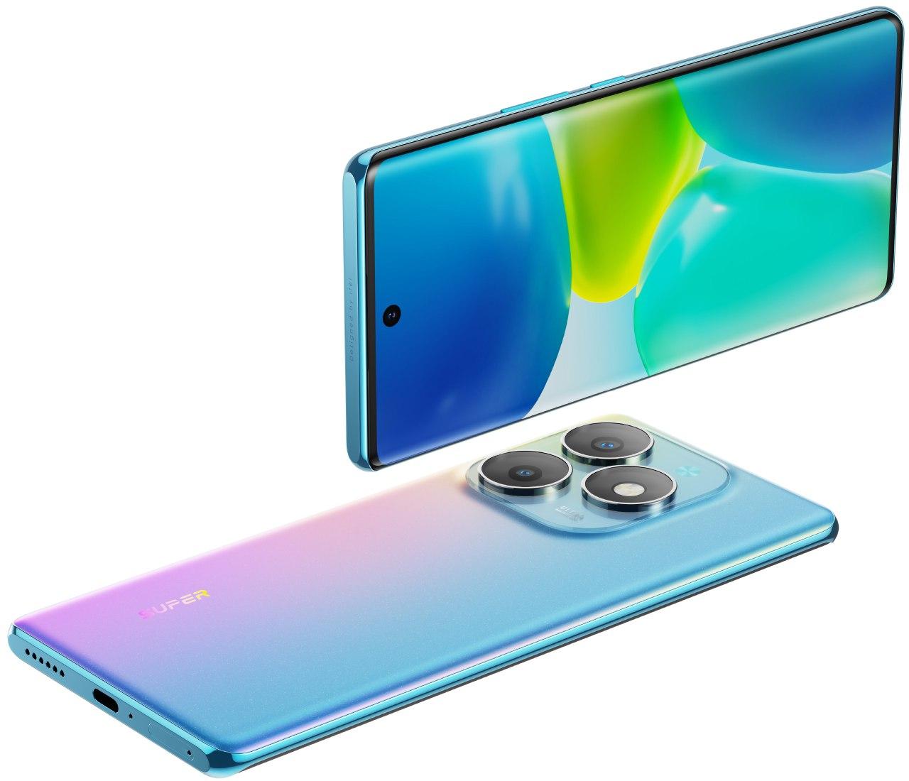 Купити ITel S23+ (plus) 8/256GB Lake Cyan Гарантія 1 Рік