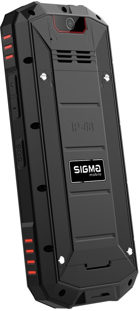 Купити Sigma mobile X-treme PA68 Black-Red Гарантія 1 рік