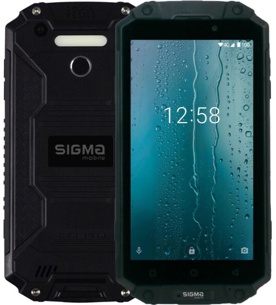 Купити Sigma mobile X-treme PQ39 6/128Gb Ultra Black Гарантія 1 Рік