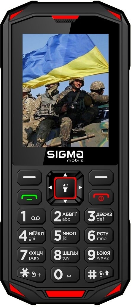 Купити Sigma mobile X-treme PA68 Black-Red Гарантія 1 рік