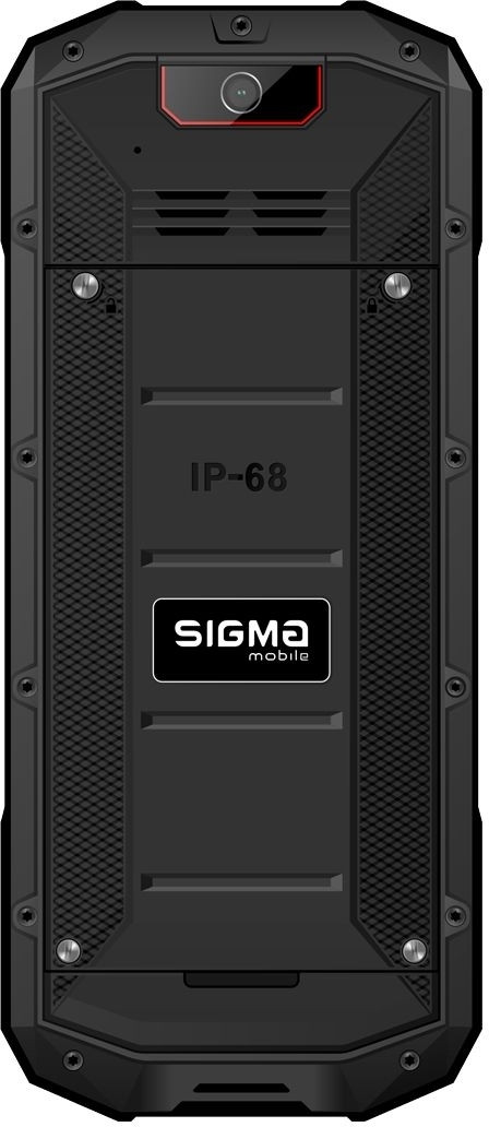 Купити Sigma mobile X-treme PA68 Black-Red Гарантія 1 рік