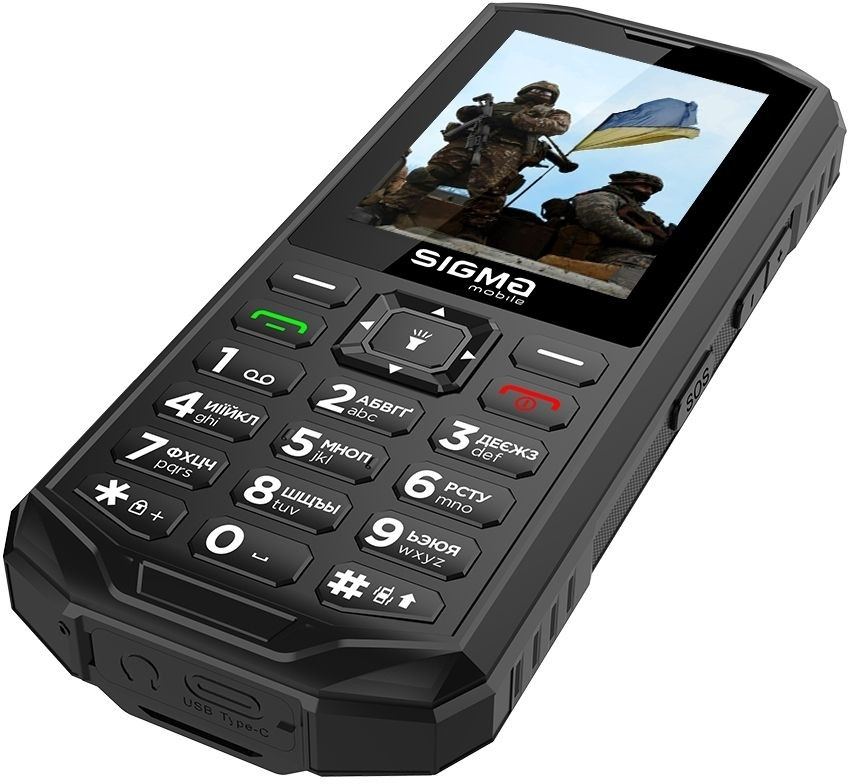 Купити Sigma mobile X-treme PA68 Black Гарантія 1 рік
