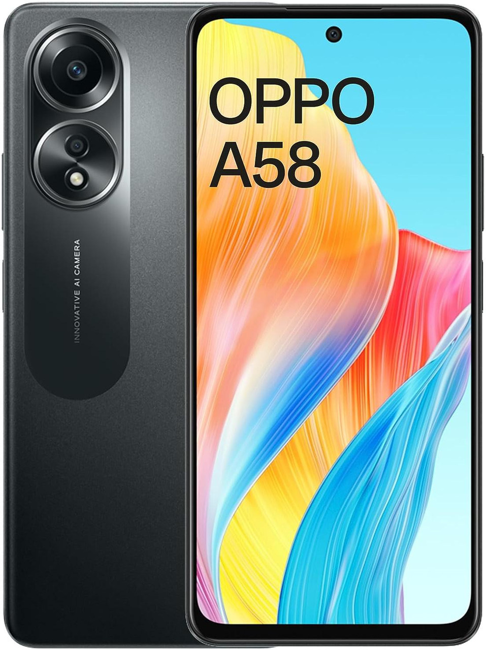 OPPO A58 8/128GB Glowing Black (CPH2577) Гарантія 1 рік