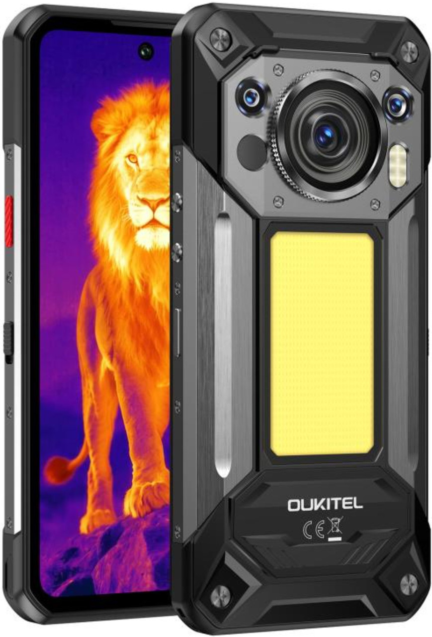 Купити Oukitel WP500 Ultra 5G 12/1024GB Black ТЕПЛОВІЗОР + Night Vision Гарантія 1 Рік