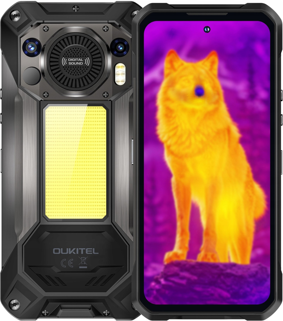 Купити OUKITEL WP61 Ultra 5G 12/512GB Black Night Vision + ТЕПЛОВІЗОР Гарантія 1 Рік