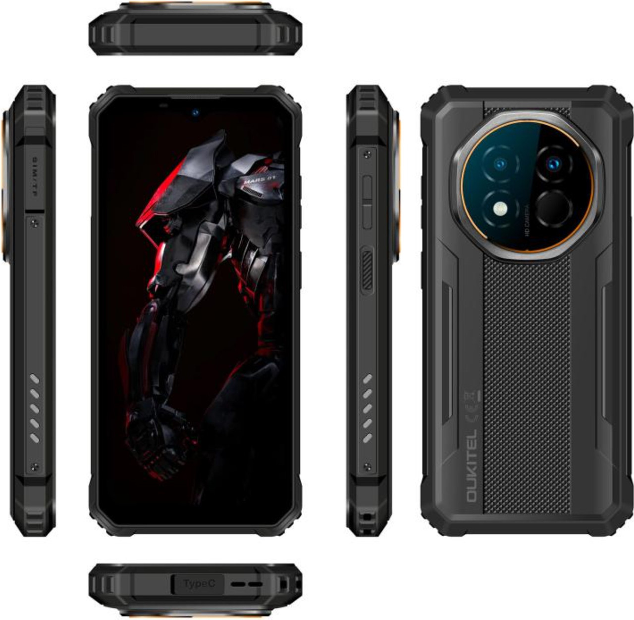 Купити OUKITEL G6 8/256GB Black Гарантія 1 Рік