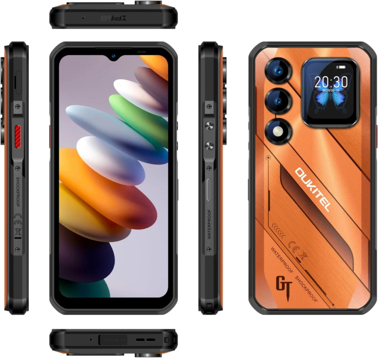 Купити Oukitel WP66 5G 12/256GB Orange Гарантія 1 Рік