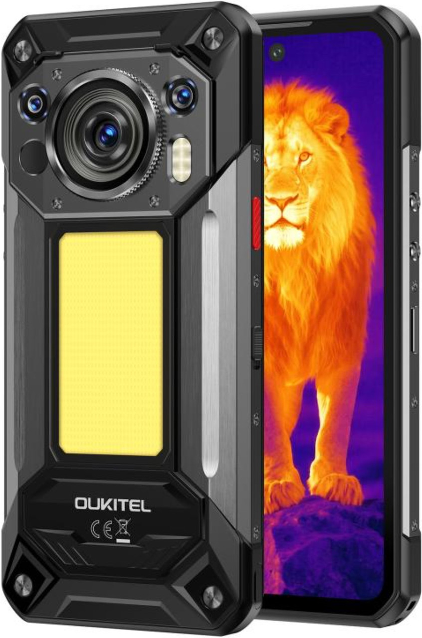 Купити Oukitel WP500 Ultra 5G 12/1024GB Black ТЕПЛОВІЗОР + Night Vision Гарантія 1 Рік