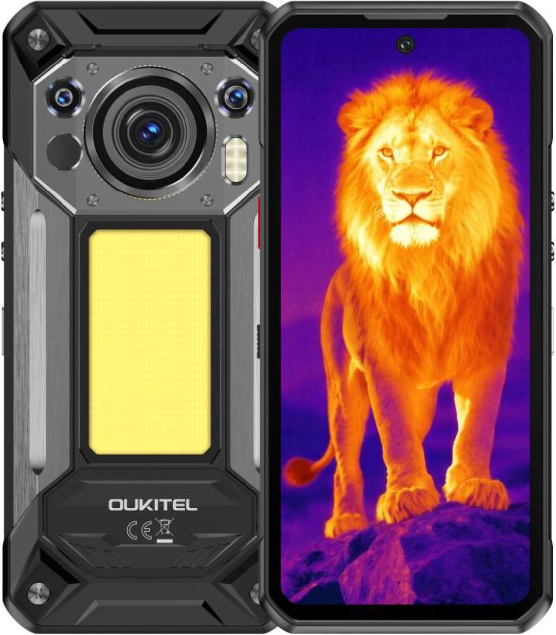 Купити Oukitel WP500 Ultra 5G 12/1024GB Black ТЕПЛОВІЗОР + Night Vision Гарантія 1 Рік