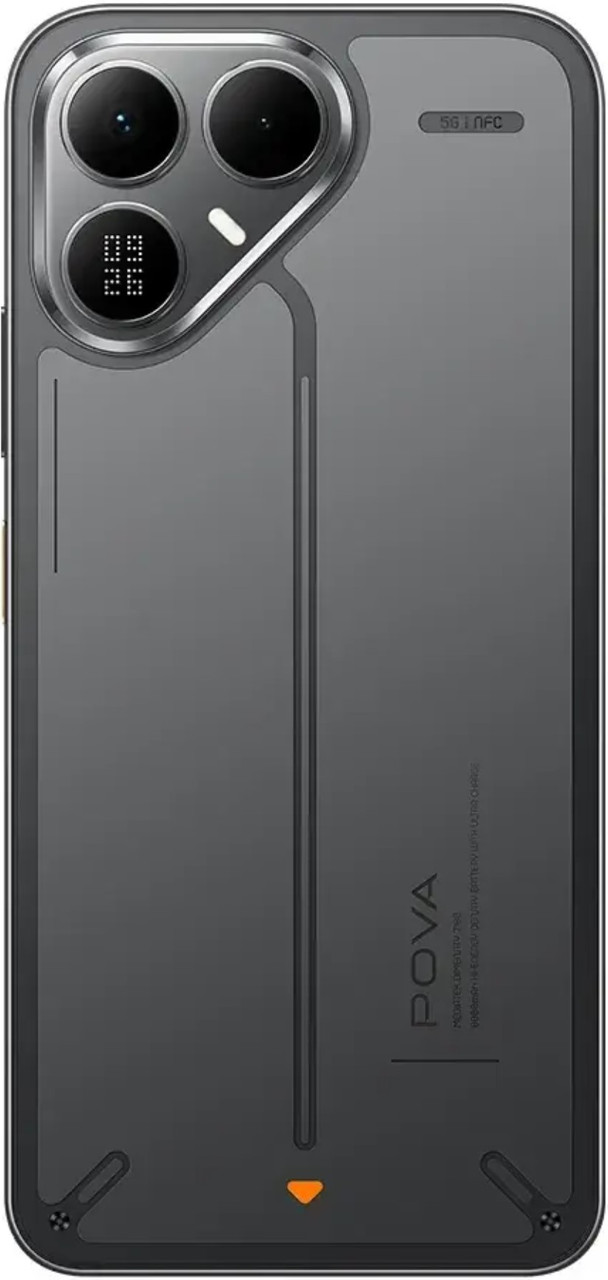 Купити Tecno POVA 8 5G 8/256GB Graphite Black (LK6) Гарантія 1 Рік