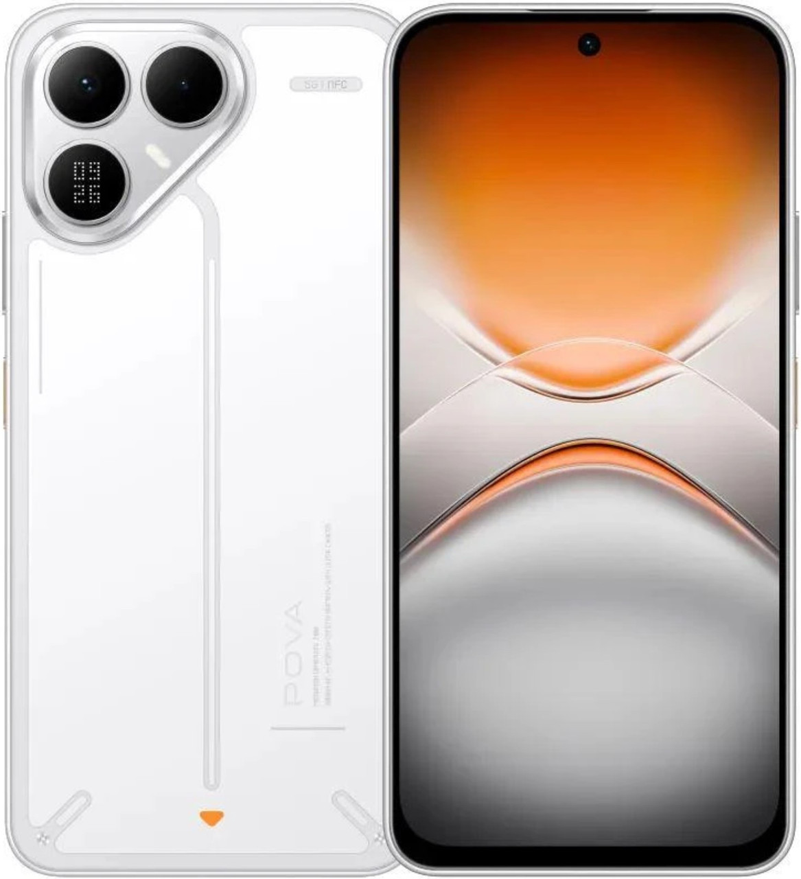Купити Tecno POVA 8 5G 8/128GB Arc White (LK6) Гарантія 1 Рік
