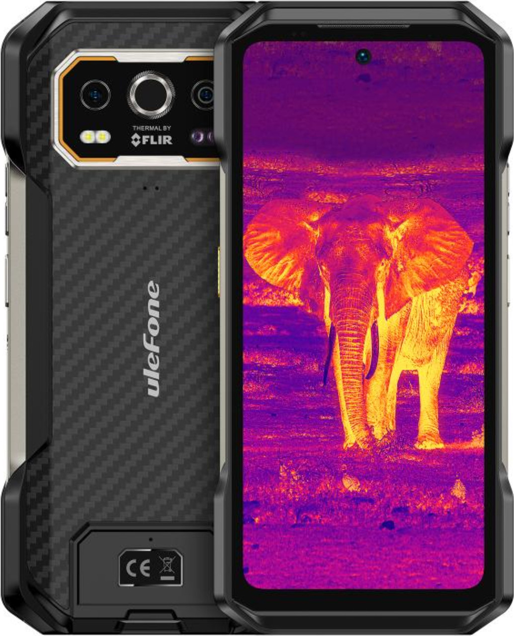 Купити ULEFONE Armor 27T Pro Plus 5G 12/256GB Black ТЕПЛОВІЗОР Гарантія 1 Рік