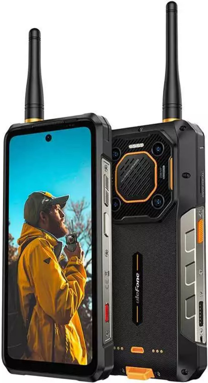 Купити ULEFONE Armor 26 Ultra WT 12/512GB Black-Orange РАЦІЯ + NIGHT VISION Гарантія 1 Рік
