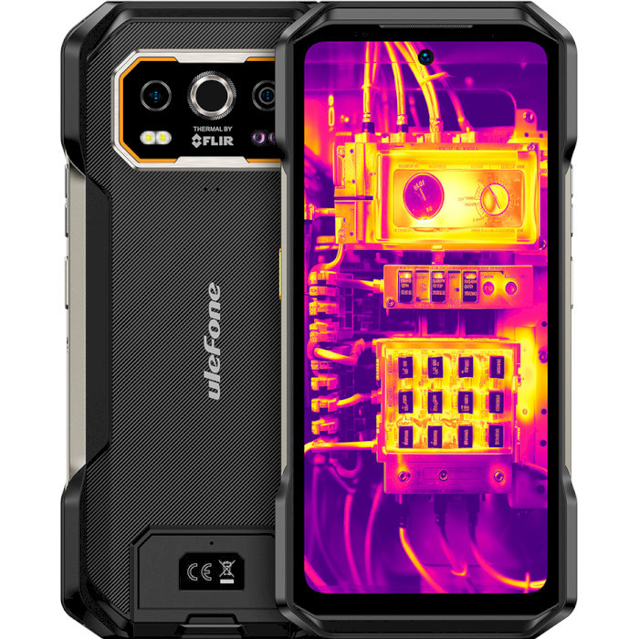 Купити ULEFONE Armor 27T Pro 5G 12/256GB Black ТЕПЛОВІЗОР Гарантія 1 Рік