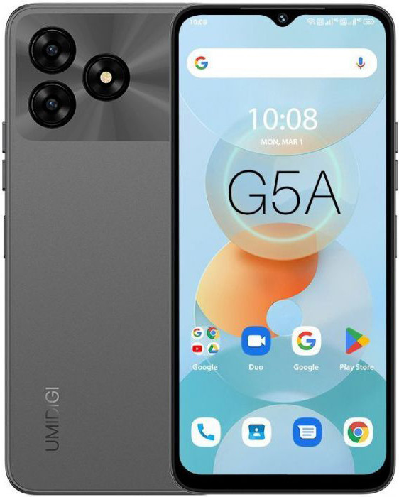 UMIDIGI G5A 4/64GB Space Gray Гарантія 1 Рік