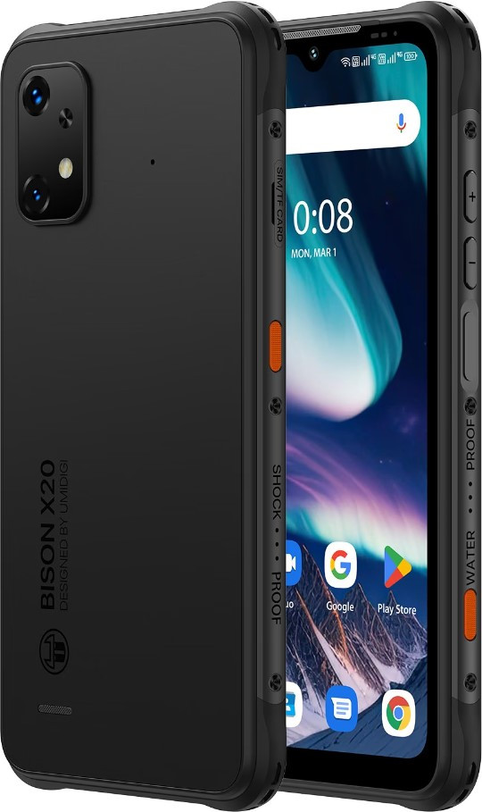 Купити UMIDIGI Bison X20 6/128Gb Hack Black Гарантія 1 рік